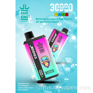 Jenama asal borong Bang King 30000 Puffs
